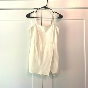 Women’s White Romper